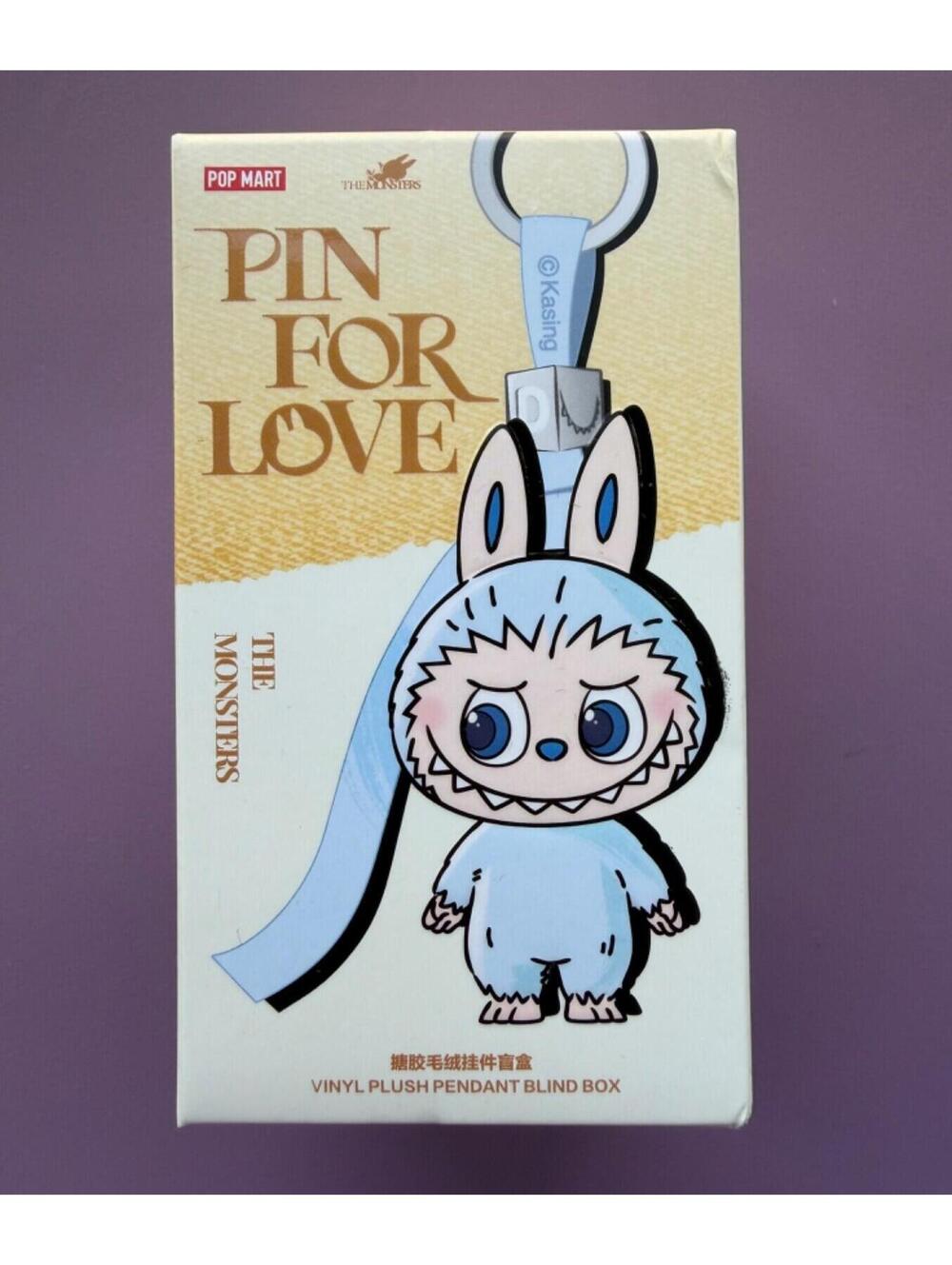 Authentic POP MART LABUBU THE MONSTERS Pin For Love - BLIND BOX (A-M)